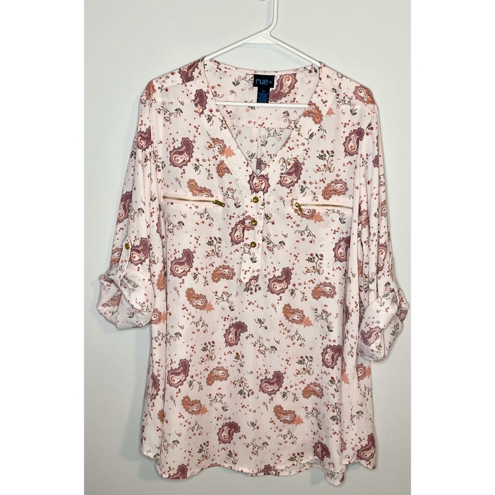 Rue 21 Pink Plus size shirt